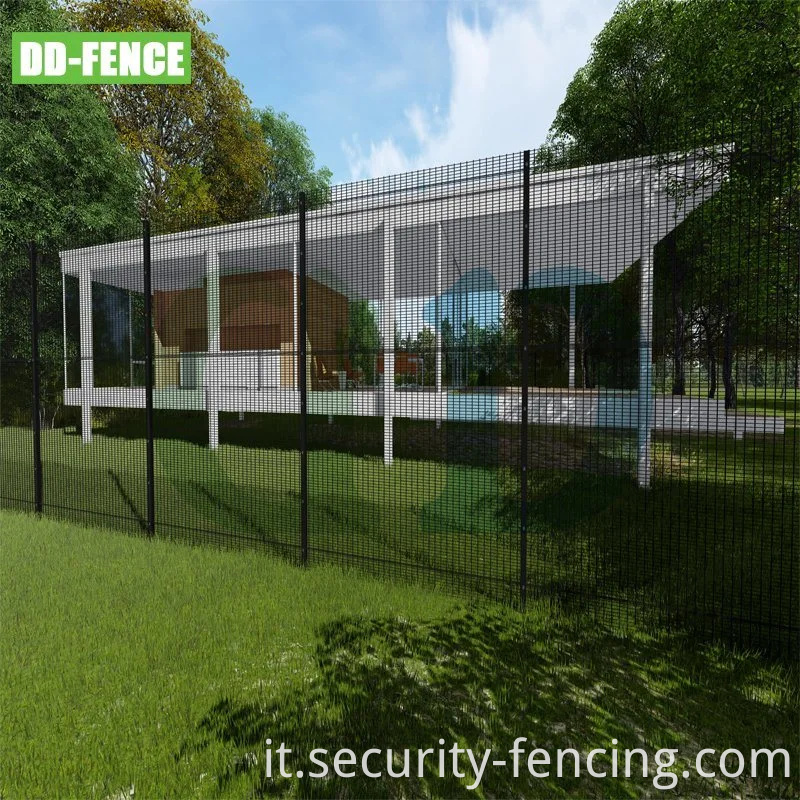 BS1722-14 358 Fence ad alta sicurezza per la centrale ferroviaria del bordo della prigione da giardino